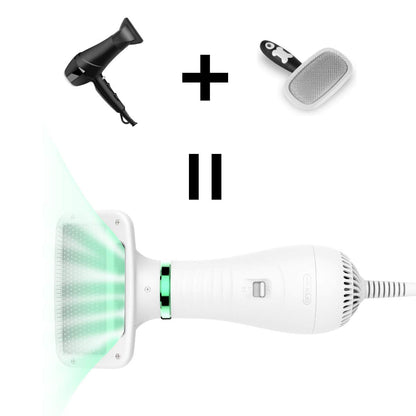 Urban™ Pet Hair Dryer 2 in 1 Pet Grooming Hair Dryer with Slicker