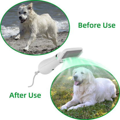 Urban™ Pet Hair Dryer 2 in 1 Pet Grooming Hair Dryer with Slicker