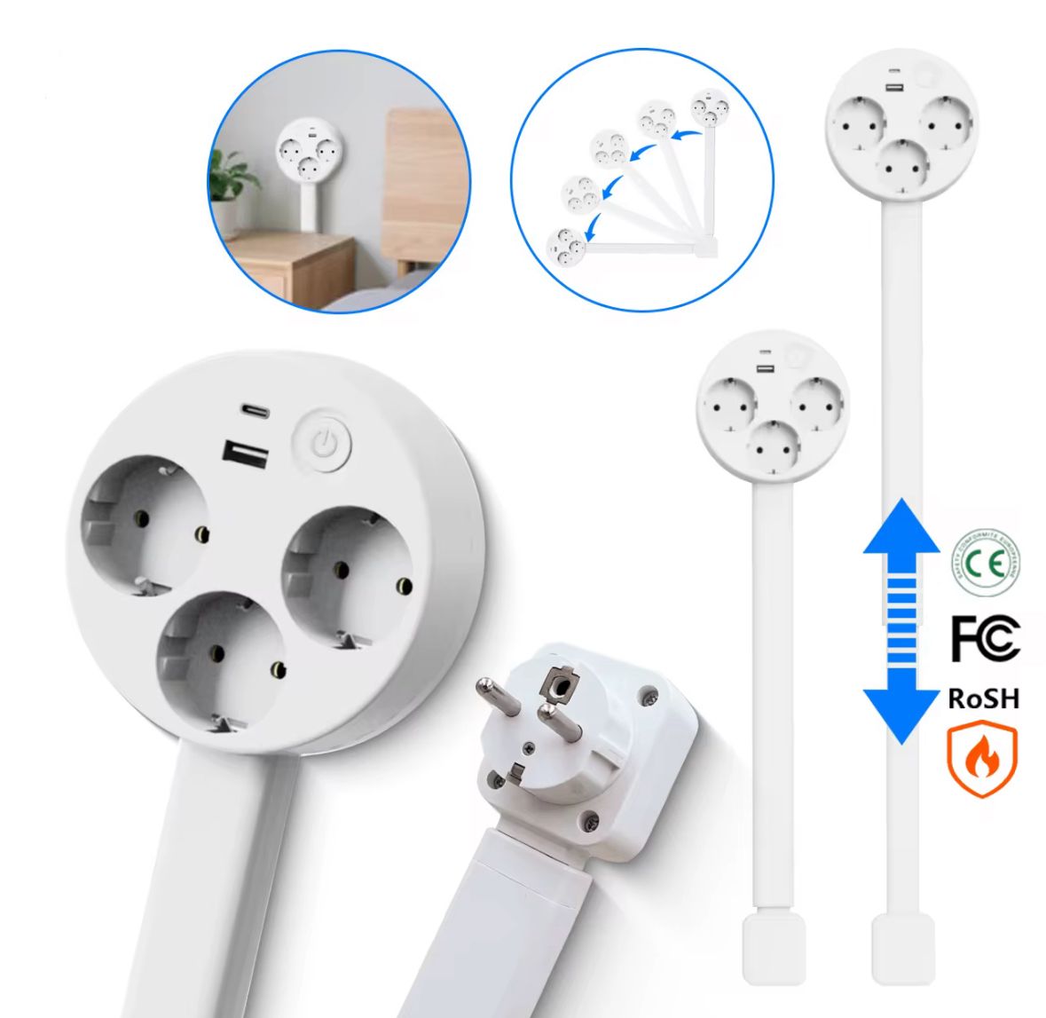 STOPCONTACT VERLENGER